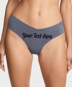 Victoria's Secret Panties with your text or image