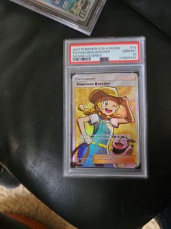 PSA 10 pokemon breeder shining legends 73/73