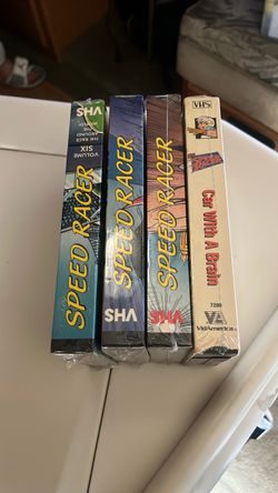 Speed Racer VHS Tapes Lot of 4