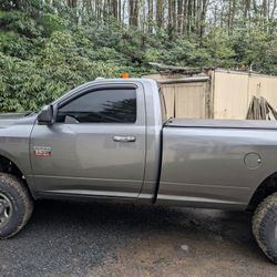 2012 Ram 2500 ,Ironbull 14k Dump Trailer ,Western Plow  Truck Has 97 K