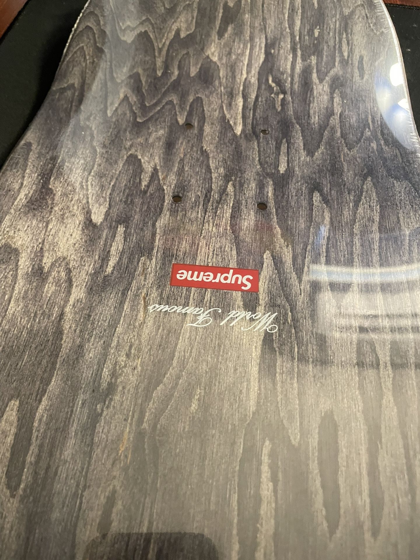 Supreme Camo Logo Skateboard Deck Pink Camo for Sale in San