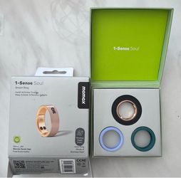 Momax 1-sense soul smart ring. Size 11