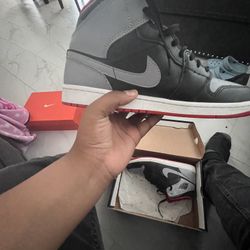 Jordan 1 Grey Black And Red Cashapp Only Shipping Only Cashapp:OsayandeSorae2013