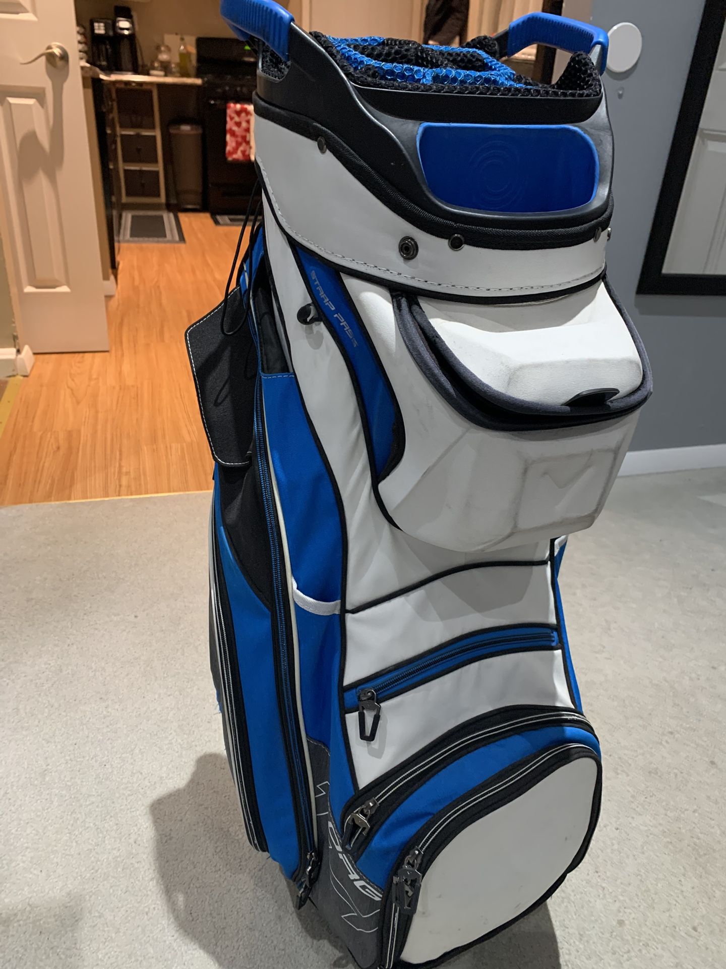 Callaway Golf Cart Bag 14 Org White/blue