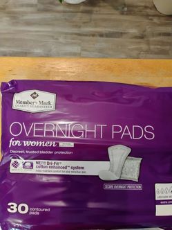 Member's Mark Overnight Pads For Women