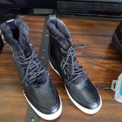 Ankle Fur Lined Boots 