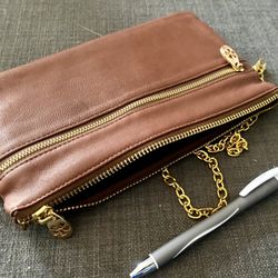 Small Brown Leather Purse