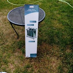 Steel Triple Laundry Sorter