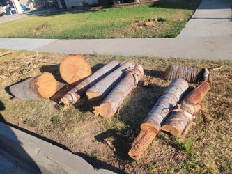 Firewood on the curb 15214 Mid crest Drive 90604