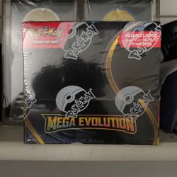 Pokemon mega Evolution Booster Box With Promo card