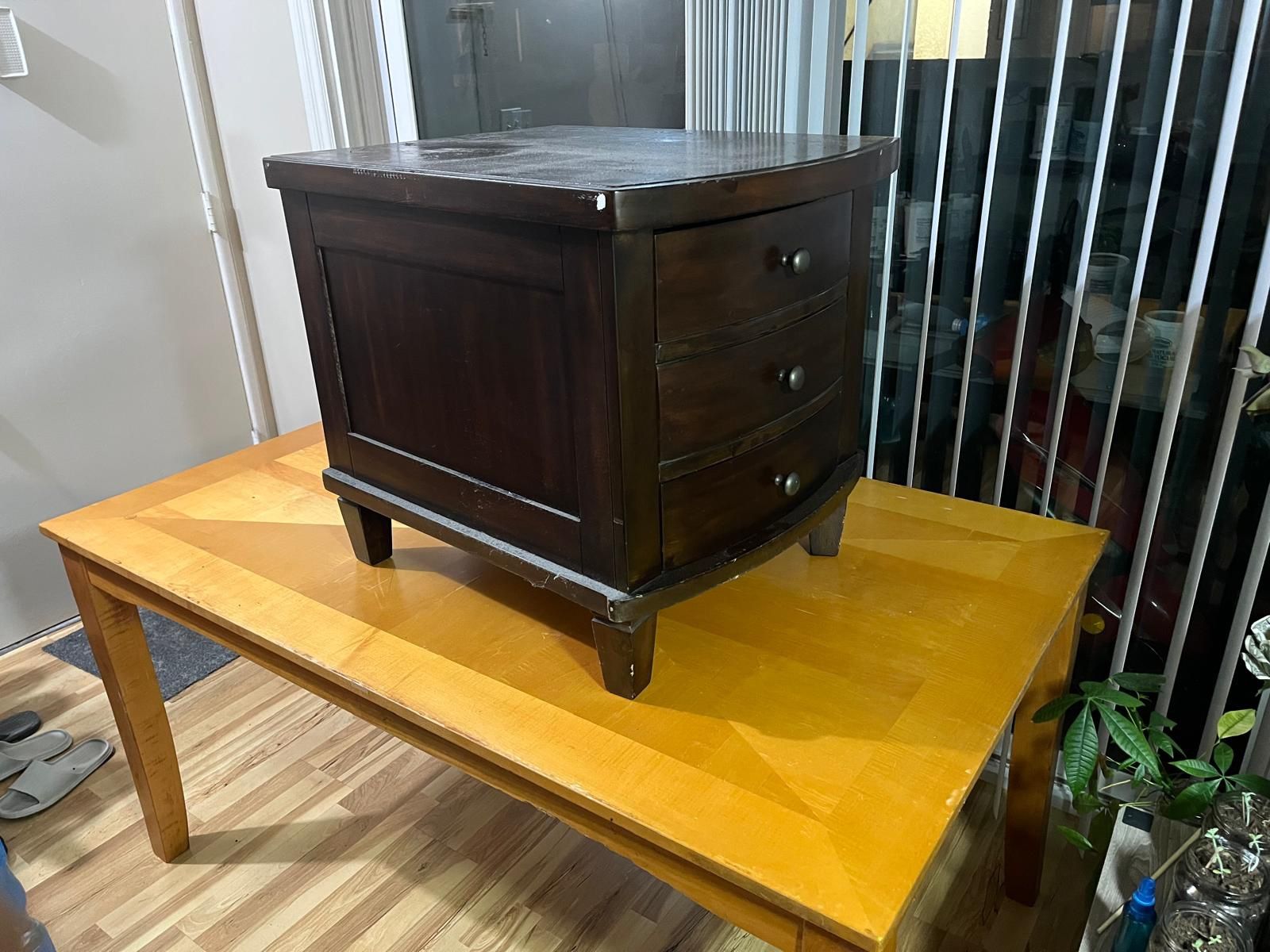 Table And Night Stand 