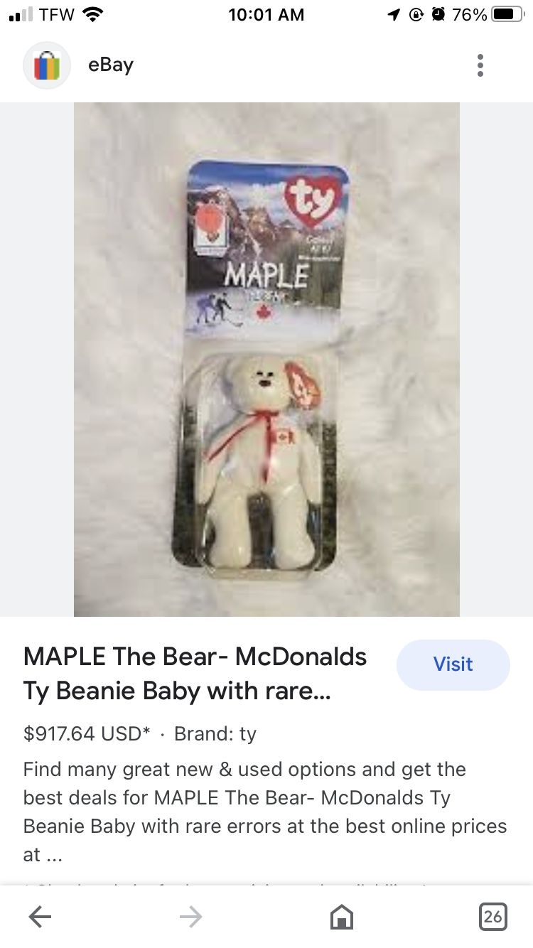 Beanie baby