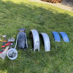 Harley Davidson Fenders And Misc Parts