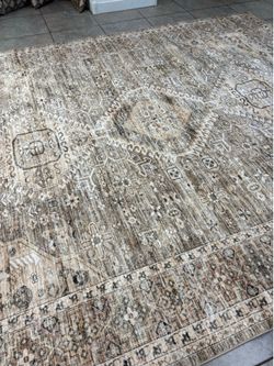 Soft & thick 8x10 washable area rug