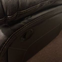 Sofa De Piel Color Bran 