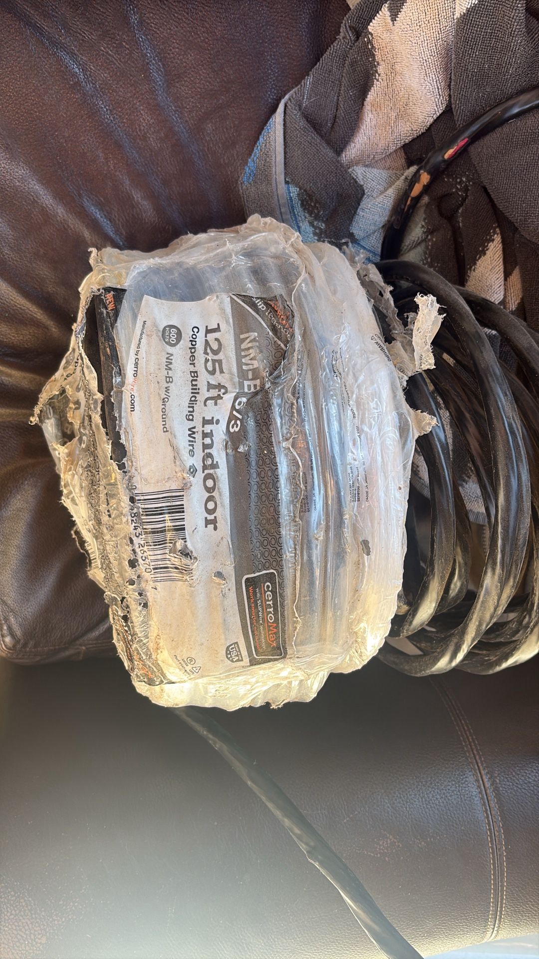 125ft Romex Cable New. HD Price 496.00 Before Tax