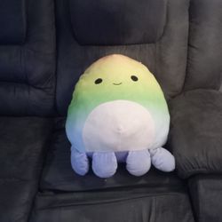 Large Rainbow Squid Squishmallow