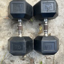 Rubber Dumbbells 