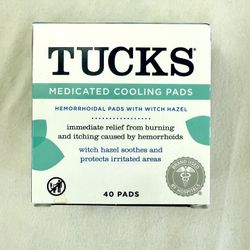 NEW Tucks Medicated Hemorrhoidal Cooling Pads (3 available)