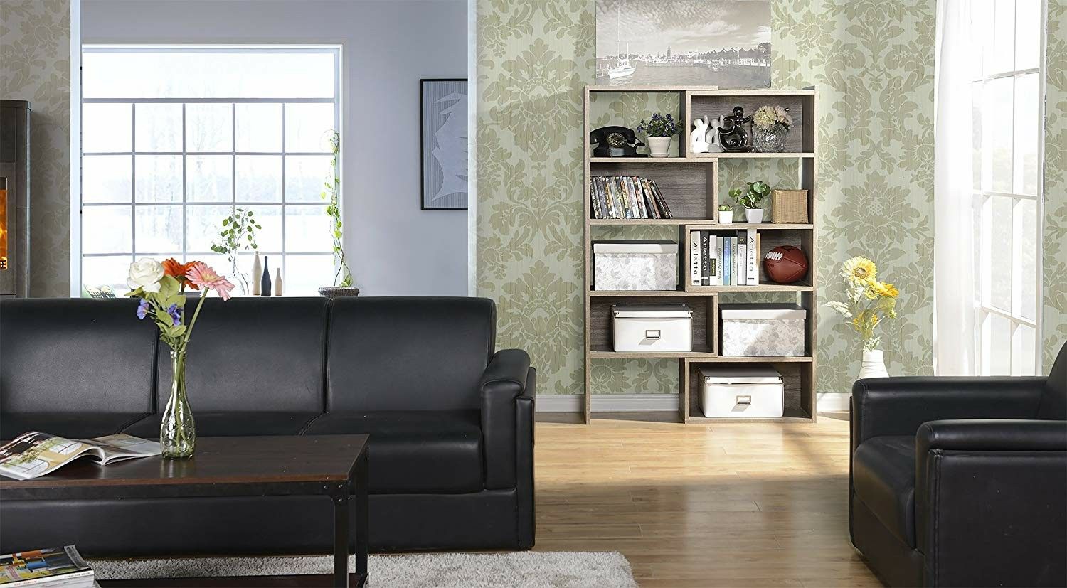 Flexible and Expandable Shelving Console