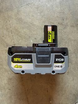 18V 4Ah Lithium-Ion Replacement Battery Compatible with Ryobi ONE+