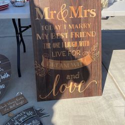Wedding Signs 