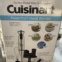 cuisinart power trio hand blender And Food Processor 