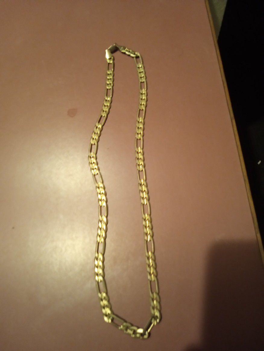 18kt 20 in gold chain 600.00