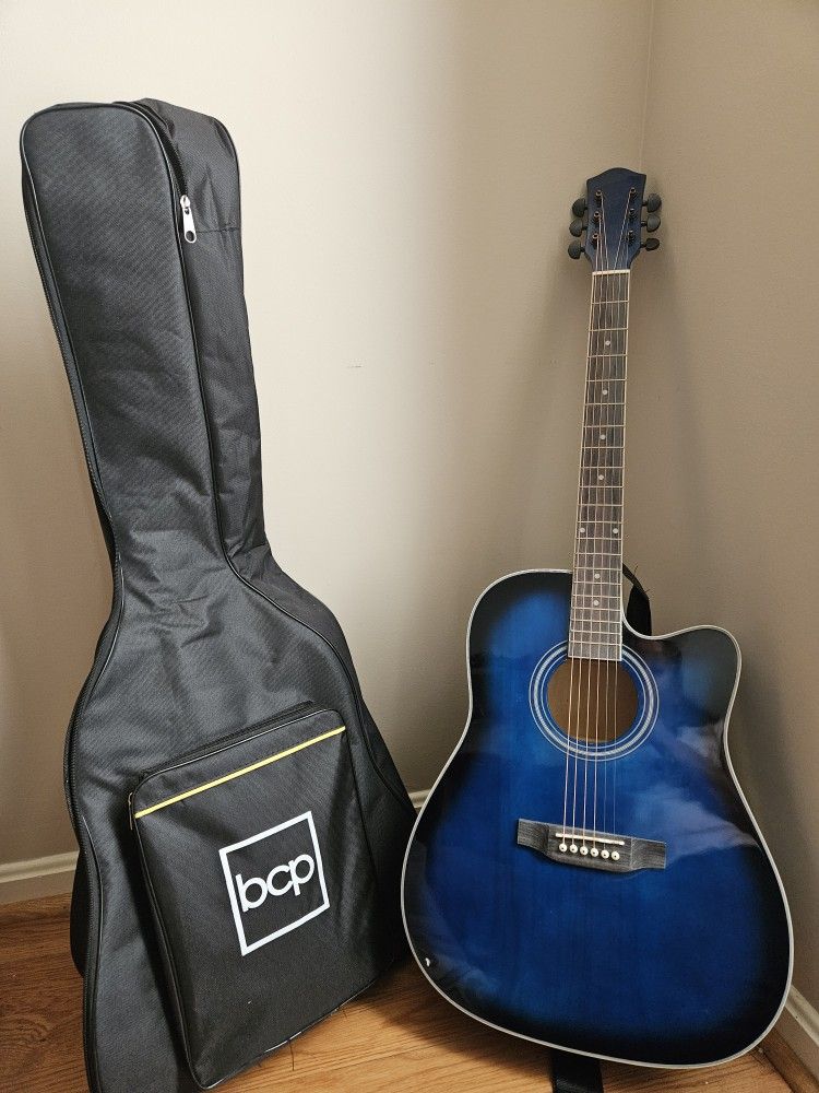 New Electric Blue guitar