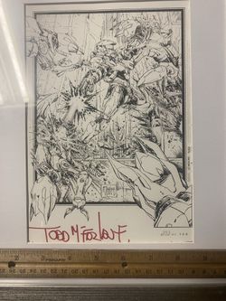 Todd Mcfarlane Halo signed 253 of 300