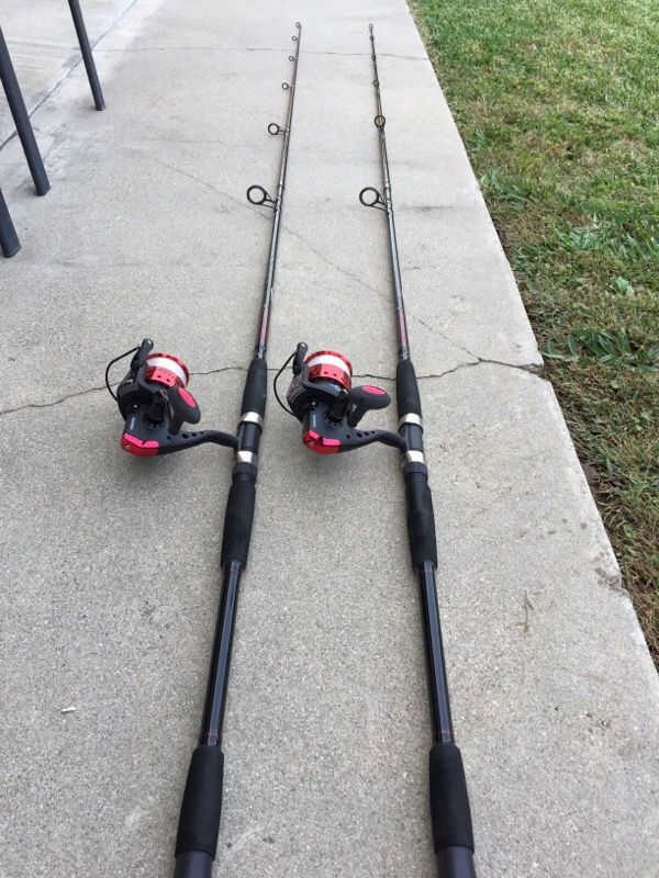 2 Marathon Fortress Saltwater Fishing Poles Rods (orig. $160 for both) Think CHRISTMAS GIFT!