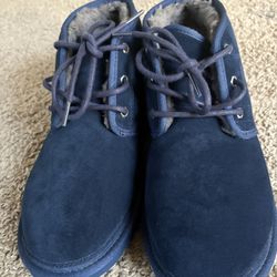UGG’s Men’s Dark Blue Nuemel Leather