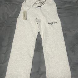 L Light Oatmeal Essential Pants