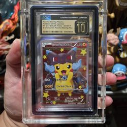 Pokemon Prestine 10 Poncho Charizard X POP 4 