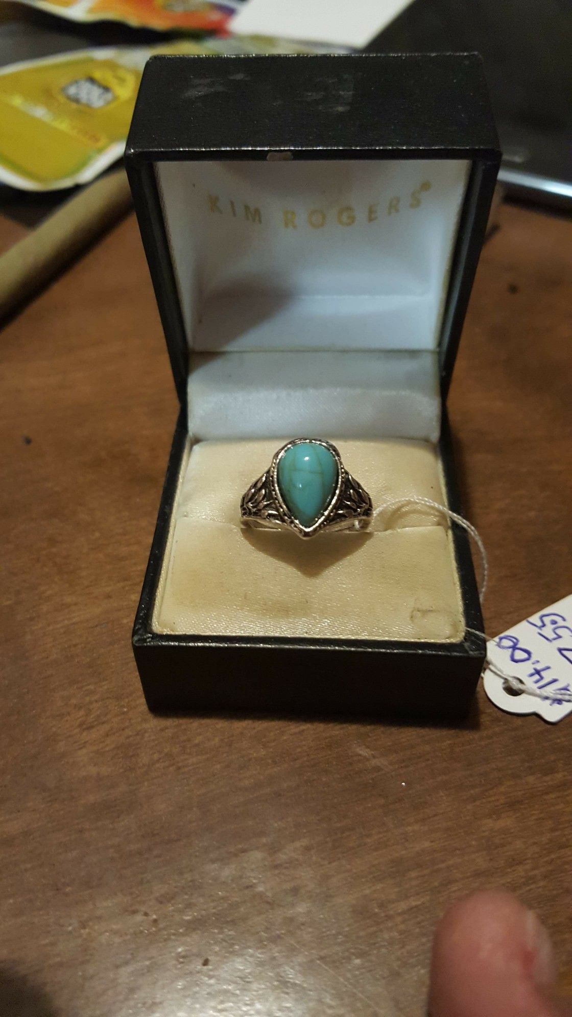 Brand New Fashion Vintage Turquoise Ladies Ring.