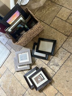 16 Picture Frames , Some Still New