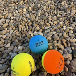 Golf Balls (mixed) 12 Balls Per Bag