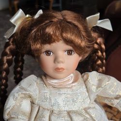 Collectible Porcelaine Musical Doll  