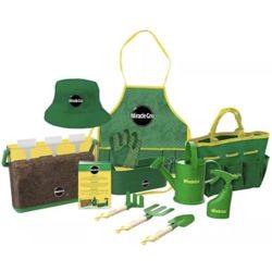  Kids' Garden Tool Set with Flower & Vegetable Seeds, Childrens 23-Piece Gardening Kit new In Box