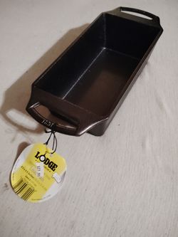 Lodge cast iron bread pan