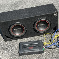 Pioneer Speaker And Subs