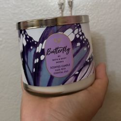 Butterfly Candle