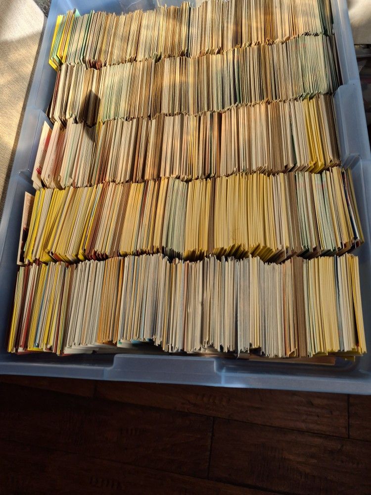 Cartas De Basebol De Todos Los An̈os Mas De 5000 Cartas