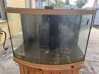 30 Gal Wood Frame Fish Tank