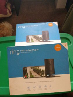 Ring Stick Up Cam Plug-In – 2 Pack