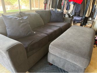 Free - Large Blue Couch