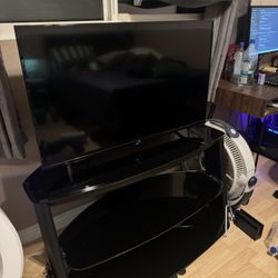 Glass TV Stand