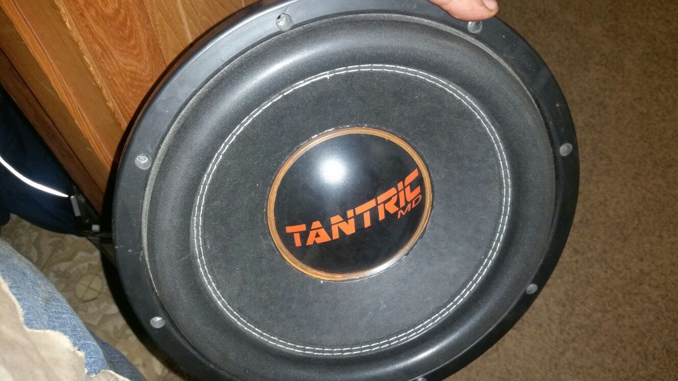 4x12in tantric sounds MD subwoofers