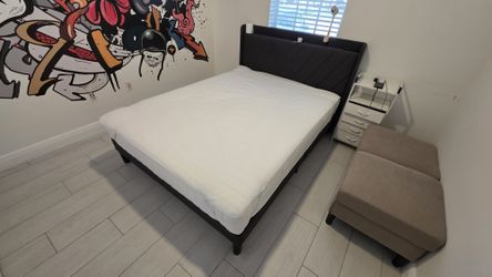 Queen Size Bed Mattress And Frame