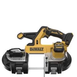 DEWALT 20V MAX XR Bandsaw, Brushless Motor, Portable and Cordless, 3-3/8 Inch Cut Capacity, Bare Tool Only (DCS378B)
